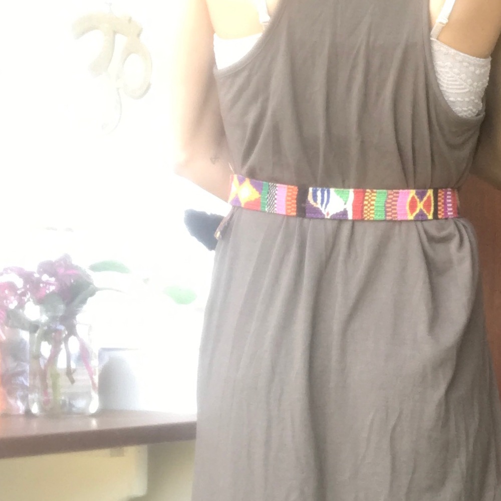 VINTAGE // Guatemalan Leather Belt - Picture 7 of 7